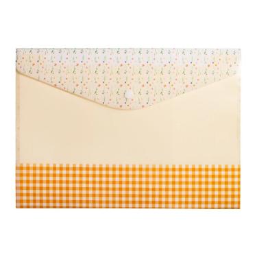 Pasta Envelope C/ Bot�o Soul Garden Xadrez Leonora