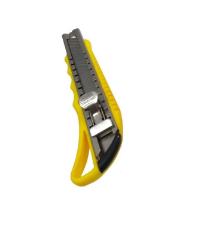 Estilete De Metal L�mina 18mm Com Trava