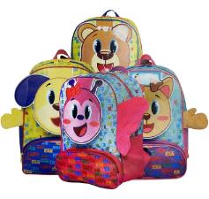 Mochila Escolar Infantil Passeio Crian�a De Bichinhos - Winth