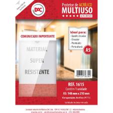 Protetor De Acr�lico Flex�vel A5 Multiuso Dac