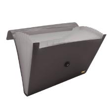 Pasta Sanfonada A4 12 Divis�rias Cinza Dac