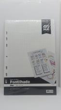 REFIL OTIMA CADERNO 167 E PLANNER ULTRA 90 PONTILHADO BR 30F 0756