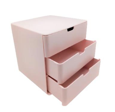 Organizador Rio de Ouro Rose com 3 GAVETAS