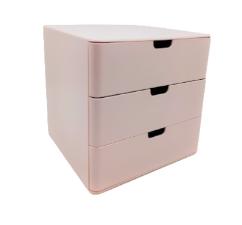 Organizador Rio de Ouro Rose com 3 GAVETAS