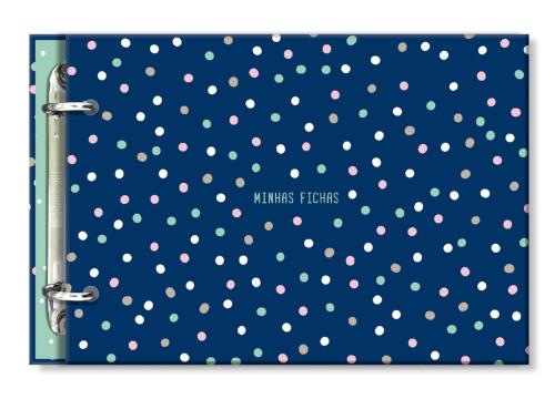 PORTA FICHAS FINA IDEA 50 FOLHAS PO� 2459