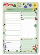 BLOCO TAREFAS DO DIA FINA IDEA 80FOLHAS LOVE GARDEN 2698