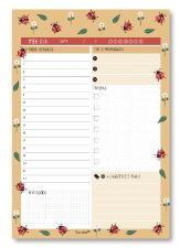 BLOCO TAREFAS DO DIA FINA IDEA 80 FOLHAS JOANINHA 2697