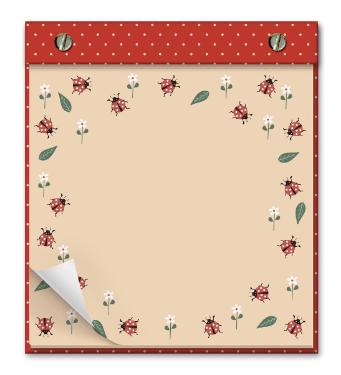 BLOCO OFFICE COM PINOS FINA IDEA 200 FOLHAS JOANINHA 2808