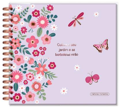 �LBUM DE FOTOS G FINA IDEA 25 FOTOS BORBOLETAS 4258