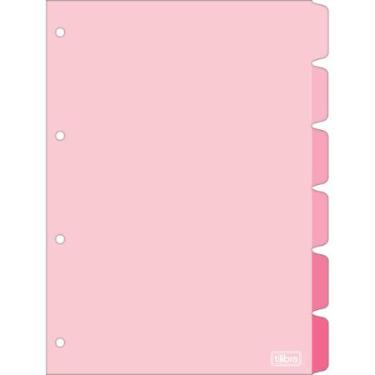 Divis�rias Para Fich�rio Tamanho Universit�rio A4 Acad�mie Rosa Tilibra