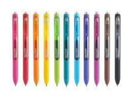 Caneta Gel - Paper Mate - InkJoy Retr�til 10 cores