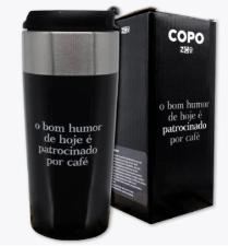 Copo Viagem Slim Patrocinado Por Caf� - ZonaCriativa