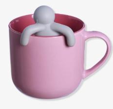 Caneca com Infusor Amizade Eterna - ZonaCriativa