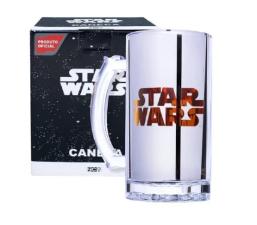 Caneca De Chopp Star Wars Vidro Eletrost�tica Oficial Disney