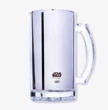 Caneca De Chopp Star Wars Vidro Eletrost�tica Oficial Disney