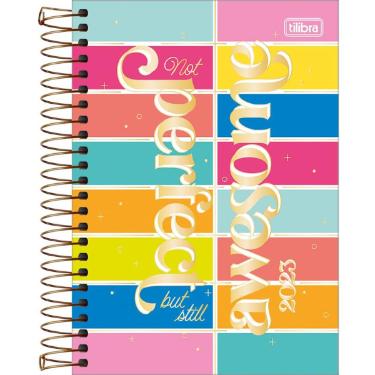 Agenda Espiral Di�ria M6 14 X 20 Cm Be Nice 2024 Tilibra
