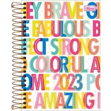 Agenda Espiral Di�ria M6 14 X 20 Cm Be Nice 2024 Tilibra