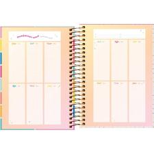 Agenda Espiral Di�ria M6 14 X 20 Cm Be Nice 2024 Tilibra