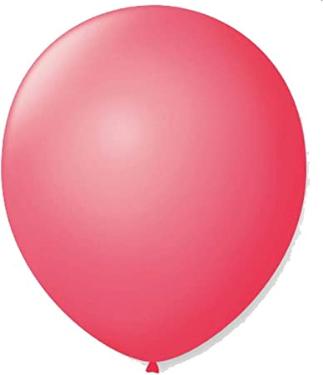 Balao para decoracao redondo N.09 rosa pink - sao roque PCT/50