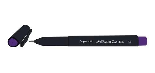 Caneta Supersoft Pen 1.0 Roxo Faber Castell