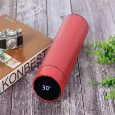 Garrafa T�rmica Inox Visor De Temperatura Display Led 480Ml