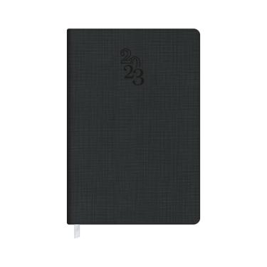 Agenda Semanal De Bolso Vigo 7x11 Preta 2023 Redoma