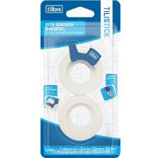 FITA ADESIVA INVISIVEL TILISTICK 2 ROLOS 12MM18M + 1 DISPENSER TILIBRA