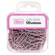 Clips 28mm Glitter Pink Tilibra