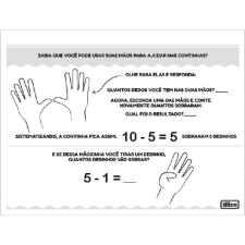 CARTILHA DE ATIVIDADES DE MATEM�TICA - SUBTRA��O ACAD�MIE 20 FOLHAS TILIBRA