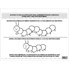 CARTILHA DE ATIVIDADES DE MATEM�TICA - SUBTRA��O ACAD�MIE 20 FOLHAS TILIBRA