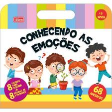 �lbum Para Colorir Maleta Emo��es 8 Folhas Tilibra