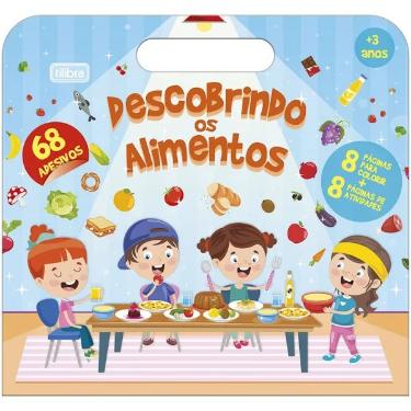 Folhas De Atividades Maleta Descobrindo Alimentos 8 Folhas Tilibra