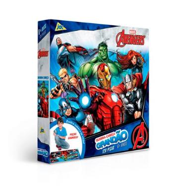 BRINQUEDO TOYSTER QUEBRA CABE�A AVENGERS GRANDE 120 PE�A 2752