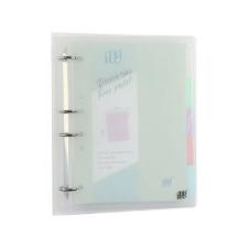 Fich�rio Argolado Tamanho Colegial Transparente CRISTAL Yes