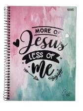 Caderno Espiral Tamanho Universit�rio 10 Mat�rias 160 folhas Cristo S�o Domingos