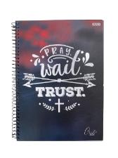 Caderno Espiral Tamanho Universit�rio 10 Mat�rias 160 folhas Cristo S�o Domingos