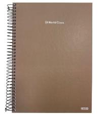 Caderno Espiral Tamanho Universit�rio 10 Mat�rias 160 folhas World Class S�o Domingos