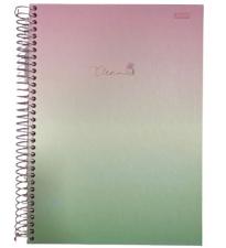 Caderno Espiral Tamanho Universit�rio 10 Mat�rias 160 folhas Clean S�o Domingos