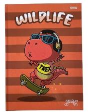 Caderno Brochura Tamanho 1/4 80 Folhas Saurus S�o Domingos