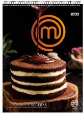 Caderno de Receitas Colegial Espiral Superior 80 Folhas Masterchef S�o Domingos
