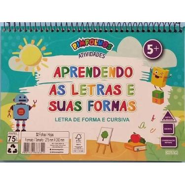 Aprendendo As Letras De Forma E Cursiva SD