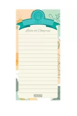 Bloco Lista de Compras 50 Folhas Masterchef  - S�o domingos