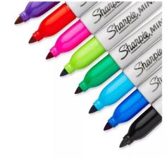 Marcadores permanentes  34pk Ponta fina multicolorida Sharpie