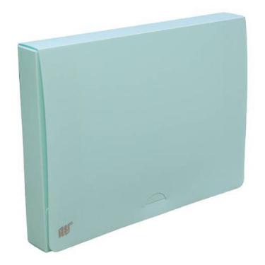 Caixa Organizadora Lombada 44mm AZUL Pastel Yes