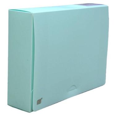 Caixa Organizadora Lombada 80mm AZUL Pastel Yes