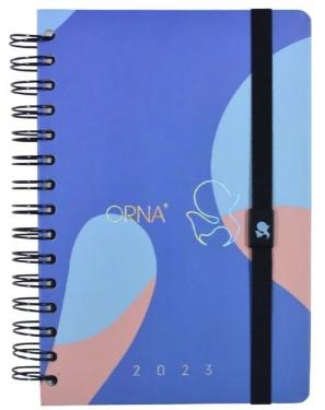 Agenda 2023 Diaria Maxi Orna Pato Az+Rs Otima