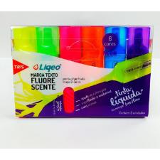 CONJUNTO MARCA TEXTO LIQEO NEON C/6 SUMMIT TRIS 605609