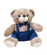 Urso Gravata Suspens�rio 25cm - Pel�cia