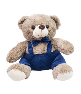 Urso Gravata Suspens�rio 25cm - Pel�cia