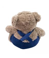 Urso Gravata Suspens�rio 25cm - Pel�cia